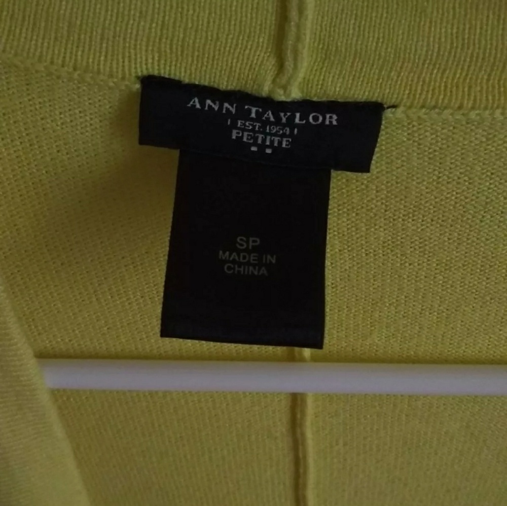 Yellow sweater